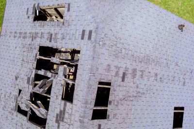 Asphalt Roof Repair - Storm Damage